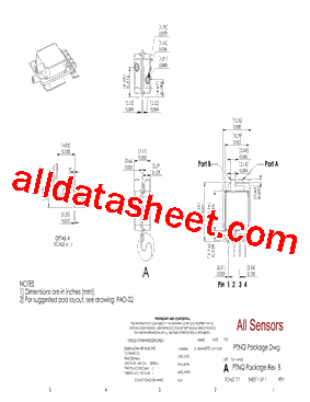 PTNQ Datasheet PDF - All Sensors Corporation