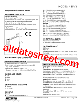 48SV2-RVBDT-R Datasheet PDF - M-System Co.,Ltd.