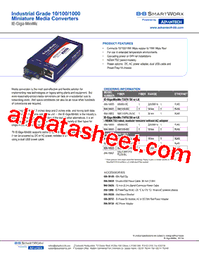 856-18830 Datasheet PDF - Advantech Co., Ltd.