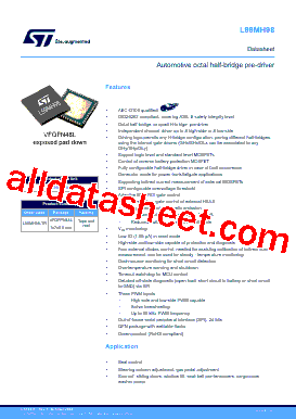 L99MH98 Datasheet PDF - STMicroelectronics