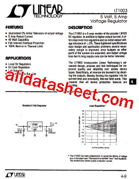 LT1003CK Datasheet PDF - Linear Technology
