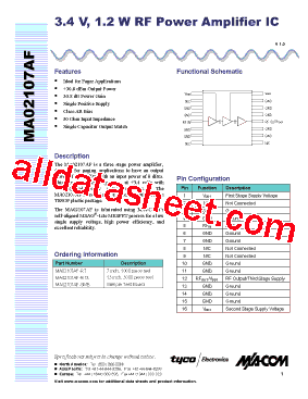 MA02107AF-R7 Datasheet PDF - Tyco Electronics